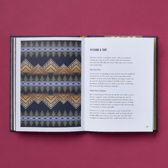 The Pendleton Field Guide To Camping, Illustrated Edition. Hardcover Brand New. - Picture 10 of 16